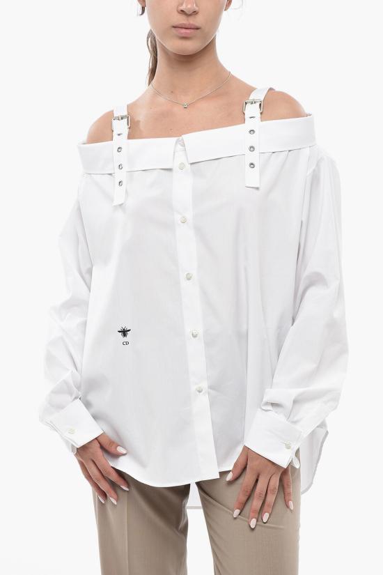  디올 블라우스 521B85A3356 0100 White