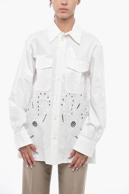  마린세르 블라우스 USI022AUWOV0045 WH20 White