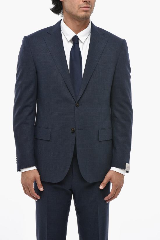 꼬르넬리아니 수트 세트 287268 3287531 001 Blue - CORNELIANI