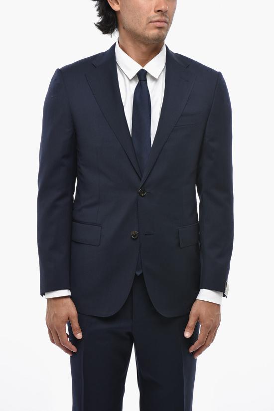  꼬르넬리아니 수트 세트 287268 9388751 002 Blue - CORNELIANI