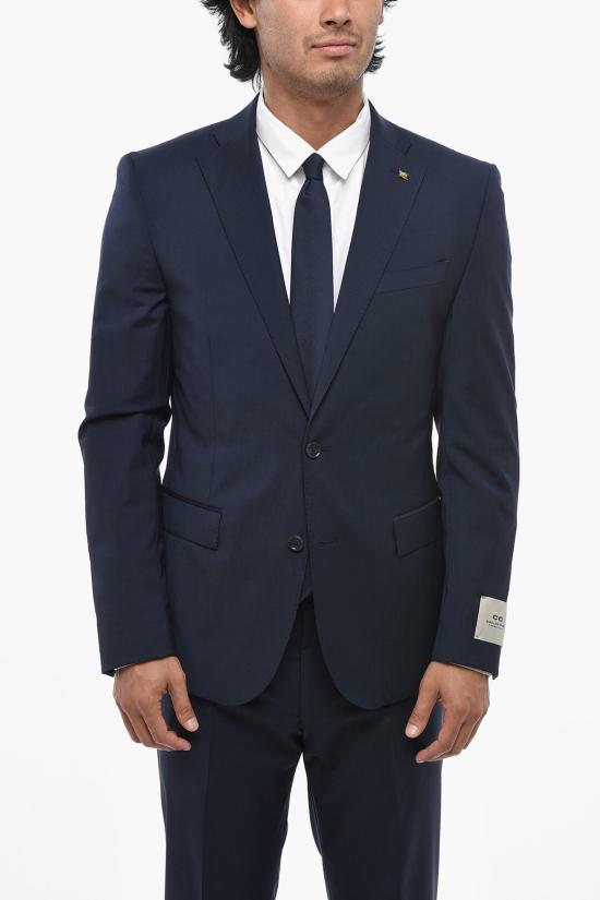  꼬르넬리아니 수트 세트 277R29 2768563 004 Blue - CORNELIANI