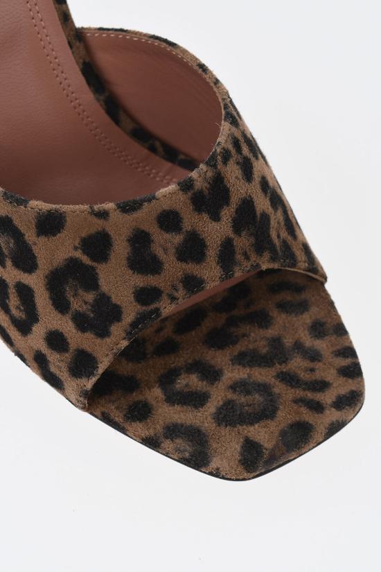  아미나 무아디 뮬/슬리퍼 LUPITASLIPPERLEOPARD Brown - AMINA MUADDI