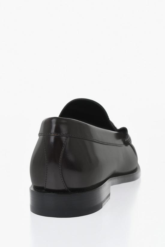 셀린느 폴리쉬드 불스스킨 루코 로퍼 335813602C19DK Brown - CELINE