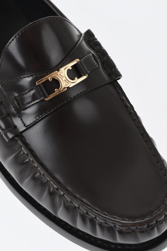  셀린느 폴리쉬드 불스스킨 루코 로퍼 335813602C19DK Brown - CELINE