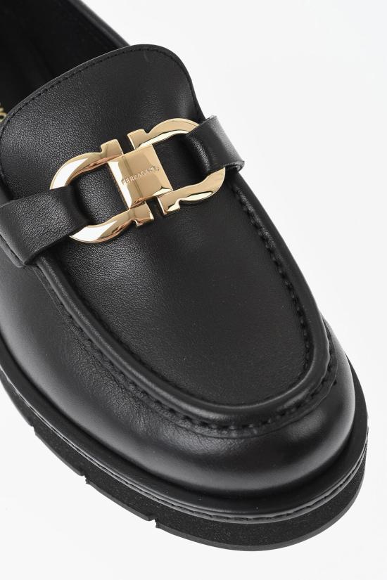  살바토레 페라가모 로퍼 MARYAN 0769287 Black - SALVATORE FERRAGAMO