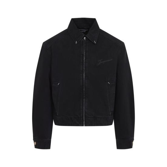 26FW 자크뮈스 봄버 자켓 OUM00055AD00039 990 BLACK - JACQUEMUS