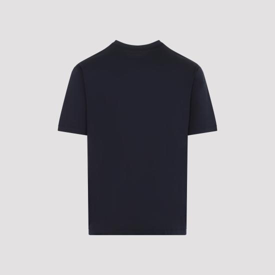 26FW 키톤 반팔 티셔츠 UMC023K06R491102D BLU - KITON
