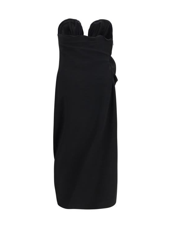 26FW 마그다뷰트림 미디 원피스 143726 BLACK - MAGDA BUTRYM