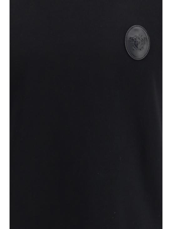 26FW 베르사체 반팔 티셔츠 10264521A19241 1B000 BLACK - VERSACE