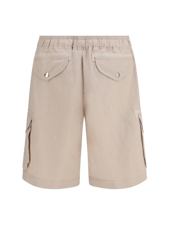 26SS 브루넬로 쿠치넬리 숏팬츠 MH255U0025 C2438 BEIGE - BRUNELLO CUCINELLI