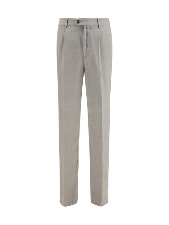 26SS 브루넬로 쿠치넬리 스트레이트 팬츠 M243DE1450 C6018 GREY