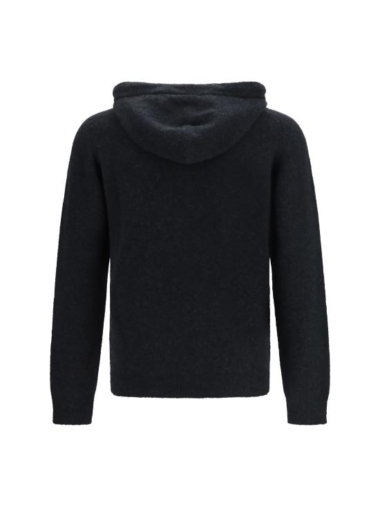 26FW 로베르토 콜리나 스웨터 263MYB40007 09 BLACK - ROBERTO COLLINA