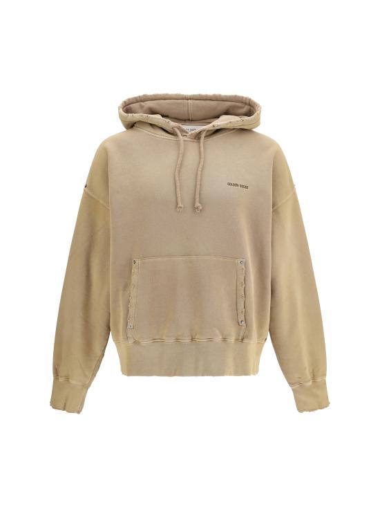 26FW 골든구스 후드 티셔츠 GUP02763P002636 16107 BROWN