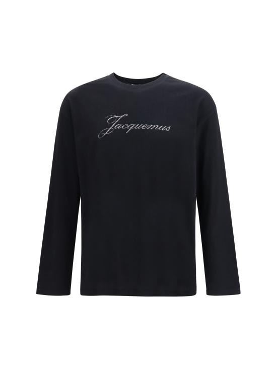 26FW 자크뮈스 반팔 티셔츠 TSU00351AJ00289 990 BLACK
