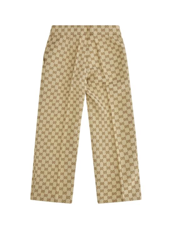 26FW [키즈] 구찌 스트레이트 팬츠 866669XWA9A 2061 BEIGE - GUCCI