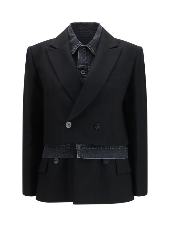 26FW 사카이 자켓 2608639 001 BLACK
