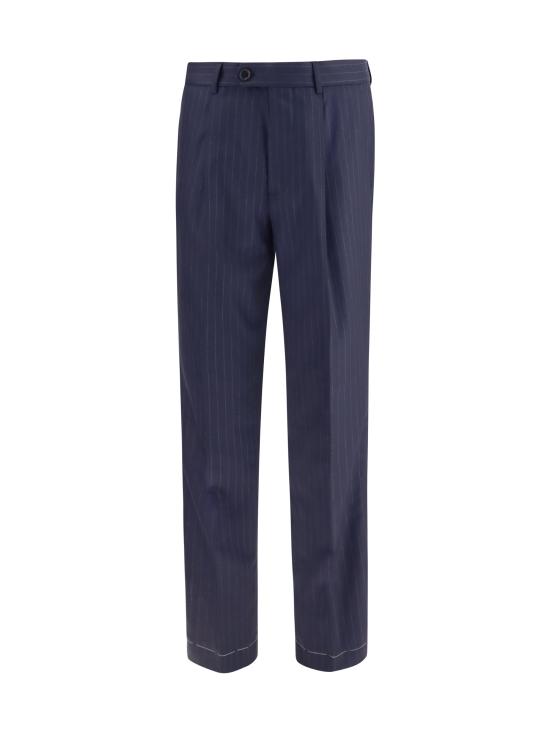 26SS 브루넬로 쿠치넬리 스트레이트 팬츠 MN474L00H C003 BLUE