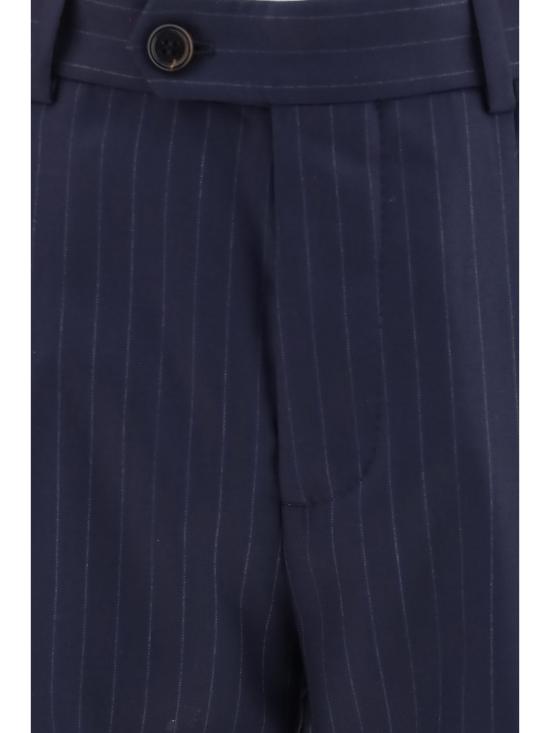 26SS 브루넬로 쿠치넬리 스트레이트 팬츠 MN474L00H C003 BLUE - BRUNELLO CUCINELLI