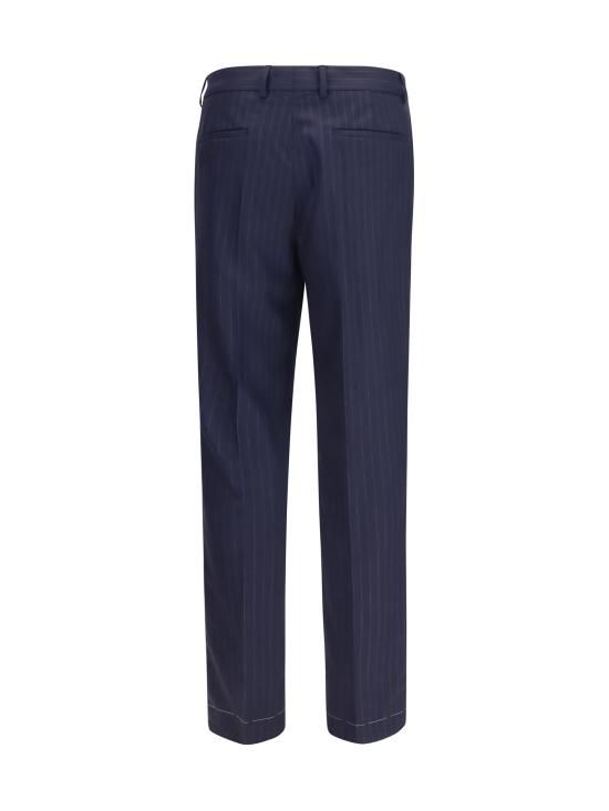 26SS 브루넬로 쿠치넬리 스트레이트 팬츠 MN474L00H C003 BLUE - BRUNELLO CUCINELLI