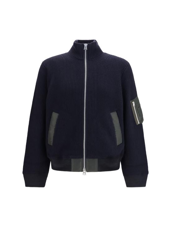 26FW 사카이 봄버 자켓 2604128M 233 BLUE