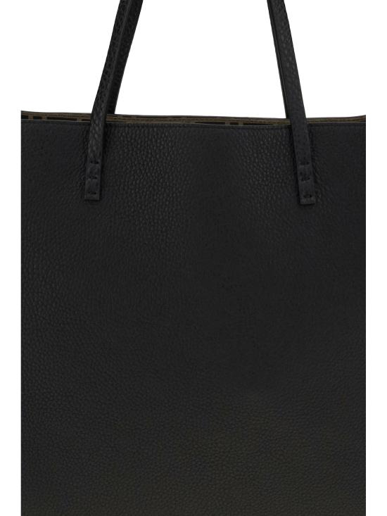26FW 펜디 미디엄 롤 토트백 8BH444B1E7 F0RQ5 BLACK - FENDI
