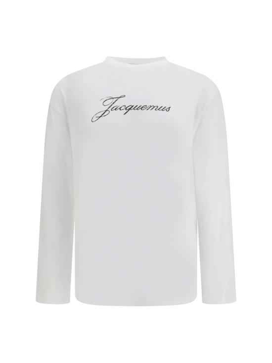 26FW 자크뮈스 반팔 티셔츠 TSU00351AJ00289 100 WHITE