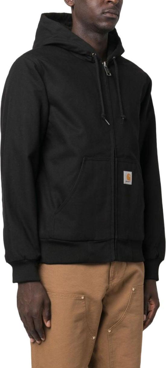 26FW 칼하트 후드 티셔츠 I0230838901 BLACK - CARHARTT