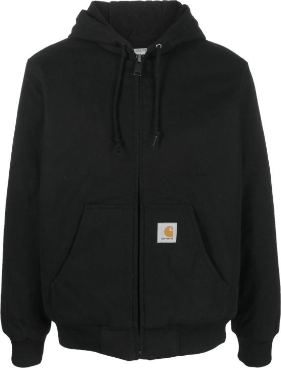 26FW 칼하트 후드 티셔츠 I0230838901 BLACK