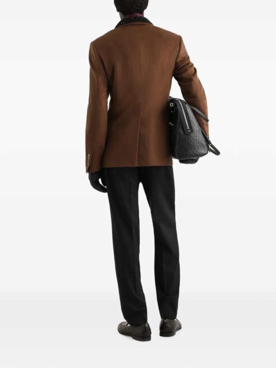 26FW 돌체앤가바나 스트레이트 팬츠 GP26FZFUBG4 N0000 NERO - DOLCE & GABBANA