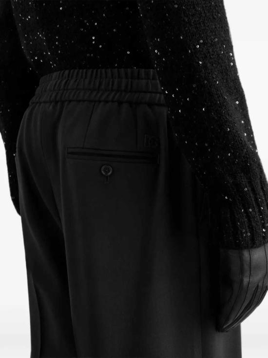 26FW 돌체앤가바나 스트레이트 팬츠 GP26FZFUBG4 N0000 NERO - DOLCE & GABBANA