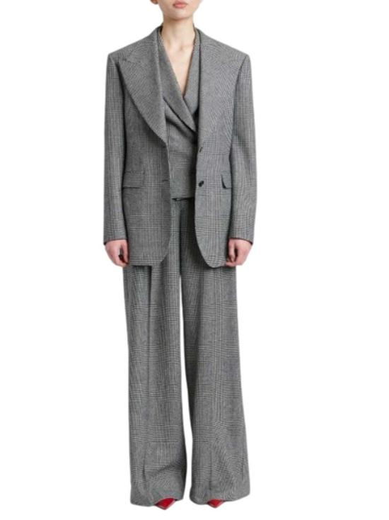 26FW 돌체앤가바나 스트레이트 팬츠 FTC17TFQ2O5 S8100 QUADRI CHECK TARTAN - DOLCE & GABBANA