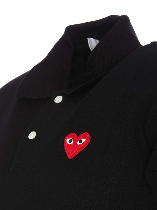 26FW 꼼데가르송 폴로 티셔츠 AXT0060511 Black - COMME DES GARCONS