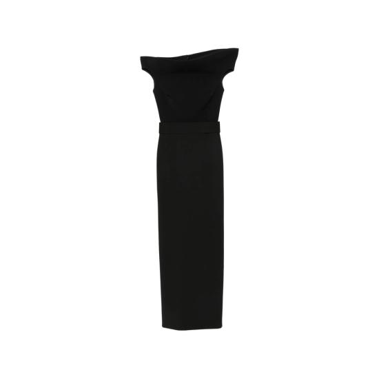 26FW 솔러스런던 롱 원피스 OS49020 BLACK