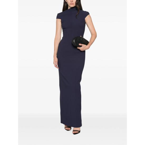 26FW 솔러스런던 롱 원피스 OS49022 NAVY BLUE - SOLACE LONDON