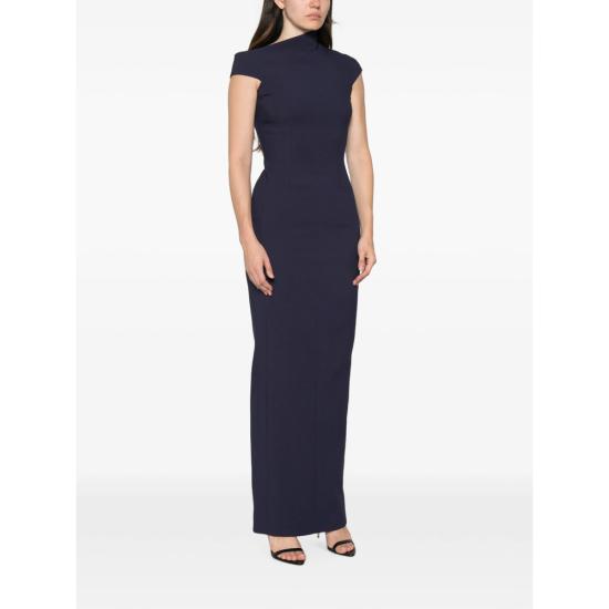 26FW 솔러스런던 롱 원피스 OS49022 NAVY BLUE - SOLACE LONDON
