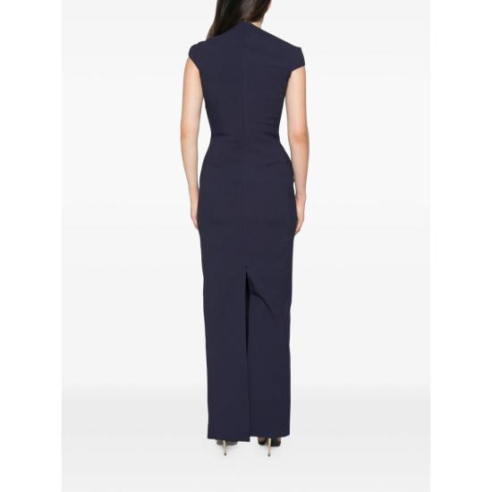 26FW 솔러스런던 롱 원피스 OS49022 NAVY BLUE - SOLACE LONDON