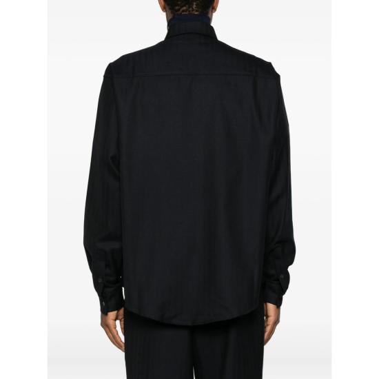 26FW 스피나 긴팔 셔츠 F26SH20 HB DKBLU BLACK - SPINA