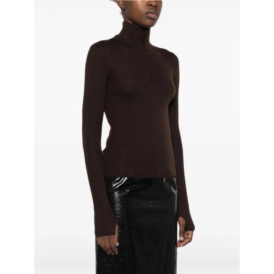 26FW 더프랭키샵 터틀넥 SADE BROBU BROWN - THE FRANKIE SHOP