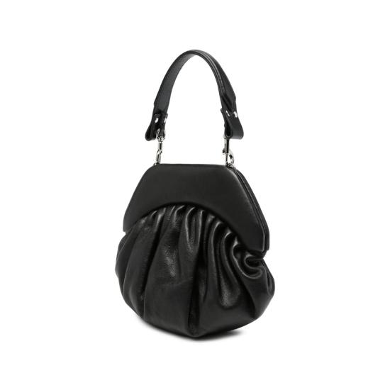 26FW 비비안웨스트우드 사피아노 탑핸들 클러치 파우치 49030001W L00BX N401 BLACK - VIVIENNE WESTWOOD