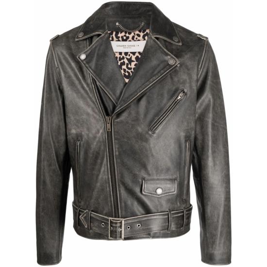 26SS 골든구스 바이커 자켓 GMP00297 P000647 90100 BLACK