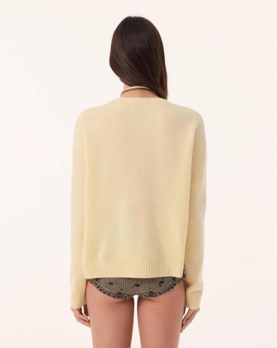  쿠즈텡 스웨터 F1346 2536 ANIS Yellow - KUJTEN