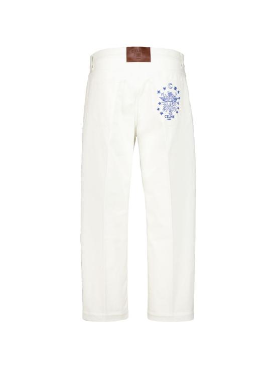 26FW 셀린느 데님 팬츠 RP0Z0617R GFV7 WHITE - CELINE