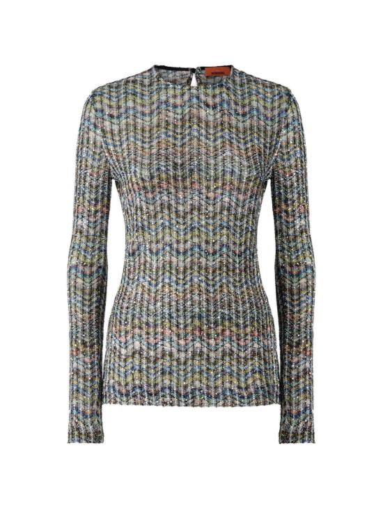 26FW 미소니 스웨터 DS26WN1D BC006DSMSPW MULTICOLOR