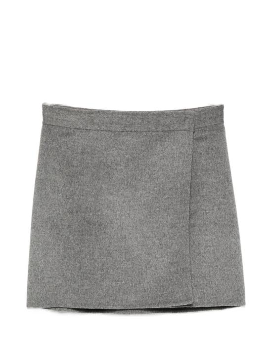 26FW 세미쿠튀르 숏 스커트 Y6WV12 Y47 1 GREY