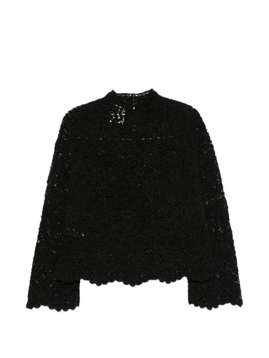 26FW 세미쿠튀르 스웨터 S6WC80 Y69 0 BLACK - SEMI-COUTURE