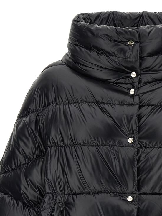 26FW 에르노 케이프 PI002256D12017Z9300 Black - HERNO
