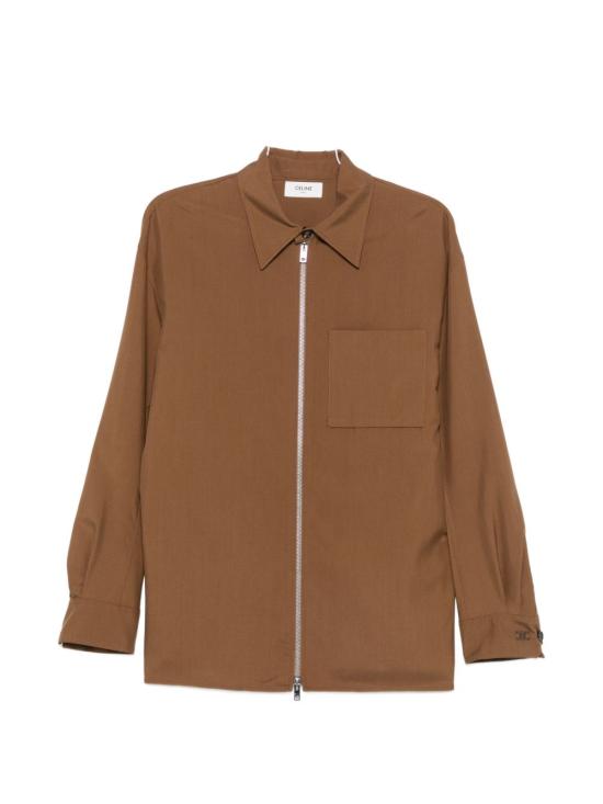26FW 셀린느 자켓 RV1A21736 20NX BROWN