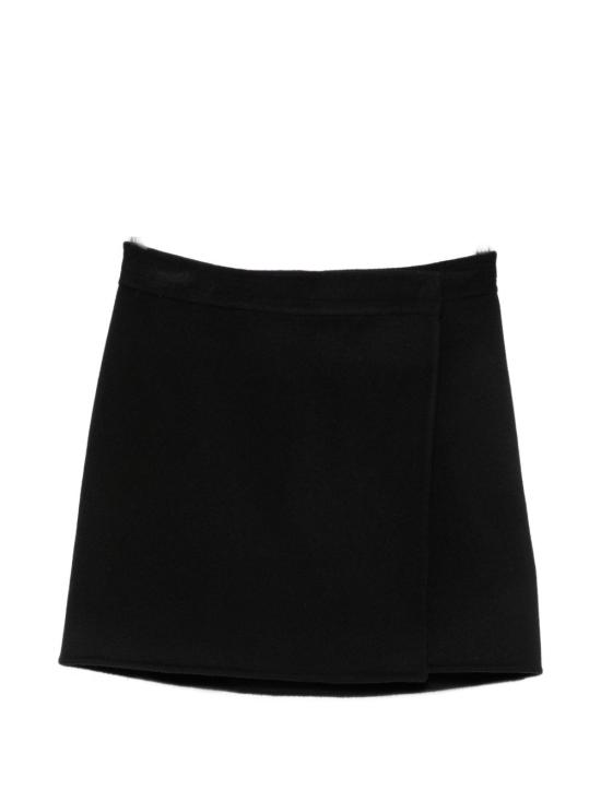 26FW 세미쿠튀르 숏 스커트 Y6WV12 Y69 0 BLACK