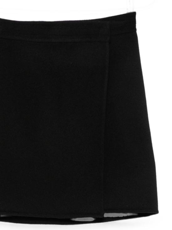 26FW 세미쿠튀르 숏 스커트 Y6WV12 Y69 0 BLACK - SEMI-COUTURE