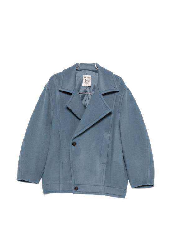 26FW 세미쿠튀르 코트 Y6WV56 L75 0 LIGHT BLUE